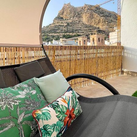 La Terraza. Vistas Al Castillo A 1 Min. De La Playa Alicante Exterior photo